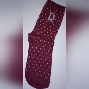 Women's Set of 6 Initial R Socks 🧦and an Initial R Keychain